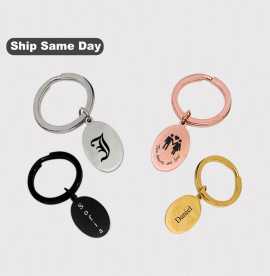 Fingerprint Keychain, $ 13