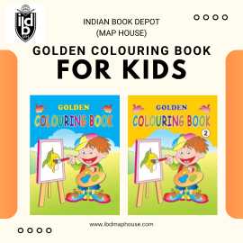 Golden Colouring Book For Kids