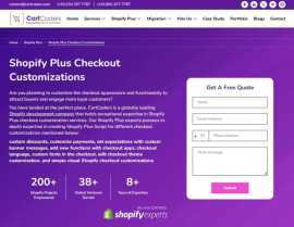 Shopify Checkout Extension Development Services, Mississauga