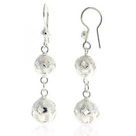 Shop Silver Filigree Earrings - Zehrai Jewellery, $ 91