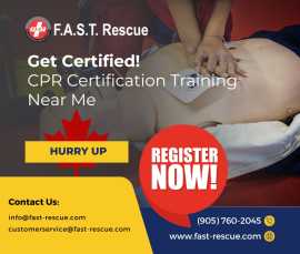 CPR/AED Courses and Certification Training Near Me, Toronto