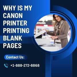Why Is My Canon Printer Printing Blank Pages? Easy, Haltom City