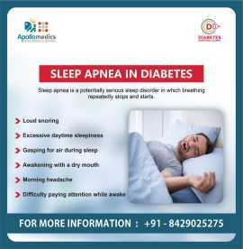 Sleep Apnea in Diabetes - Dr. Mayank Somani, Lucknow