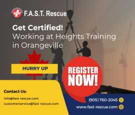 Working at Heights Training in Orangeville, Toronto