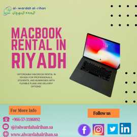 Benefits of MacBook Rentals in Riyadh, Riyadh