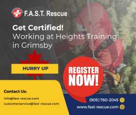 Working at Heights Training in Grimsby, Toronto