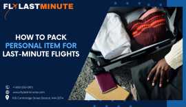 How to Pack a Personal Item for Last-Minute Flight, Boston