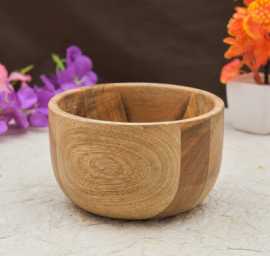 5-inch Mixed Wooden Bowl, Jaipur