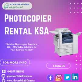 What to Consider When Renting  Photocopier in KSA?, Riyadh