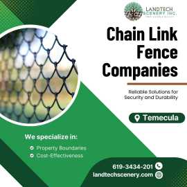 Chain Link Fence Companies in Temecula, Riverside