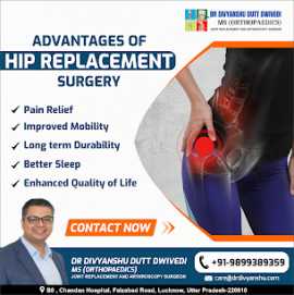Hip replacement surgery in Lucknow | Dr. Divyanshu, Lucknow