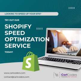 Shopify Speed Optimization Service by CartCoders, Mississauga