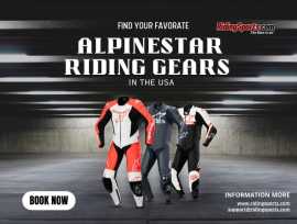  Find your favorate Alpinestar riding gears 