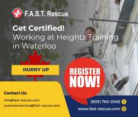 Working at Heights Training in Waterloo, Toronto
