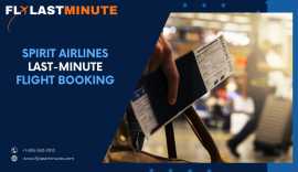 Spirit Airlines last-minute flight booking, Boston