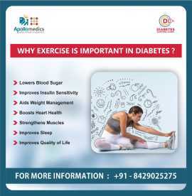 Why Exercise is Crucial for Diabetes Management , Lucknow