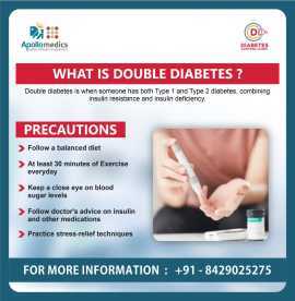 Struggling with Double Diabetes? Consult Dr. Mayan, Lucknow