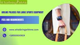 Airline Policies for Large Sports Equipment, Chicago