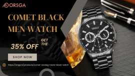 	Experience the Latest in Style with COMET Black M, ₹ 2,798