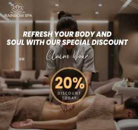 Explore Ultimate Relaxation at Rainbow Spa , Delhi