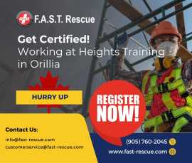Working at Heights Training in Orillia, Toronto