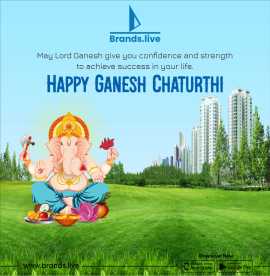 Ganesh Chaturthi Business Posters| brands.live, Ahmedabad