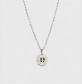 Customized Baby Hand-Footprint Necklace, $ 20