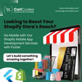 Shopify Mobile App Development with Flutter, Mississauga