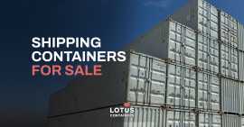 Freight containers for sale | LOTUS Containers, São Paulo