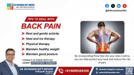Tips for Back Pain Relief by Dr. Divyanshu Dutt , Lucknow