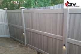 PVC Vinyl Fencing for Your Yard: Strong and Simple, $ 500
