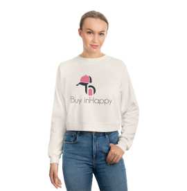 Trendy Cropped Fleece Hoodie at Buy inHappy , $ 64