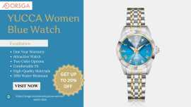 Stylish YUCCA Women Blue Watch by ORSGA for Any Oc, Rp 2,499
