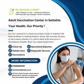 Adult Vaccination Centre In Sattelite, Ahmedabad