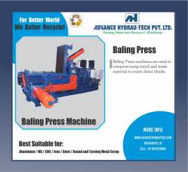 Baling Press Machine for Scrap Compacting, $ 0