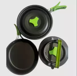 Essential 3-Piece Camping Cookware Set, Glasgow