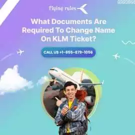 Change Name On KLM Ticket