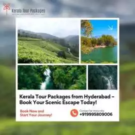 Kerala Tour Packages from Hyderabad – Book Today
