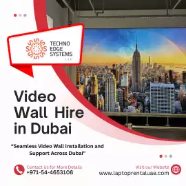 Dubai Event? Why Rent a Video Wall?, Dubai