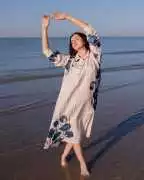 Buy Cotton Ocean Flora Dress Online For Women At B, ₹ 2,250