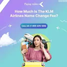 How Much Is The KLM Airlines Name Change Fee?