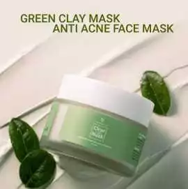 Buy Anti-Acne Green Clay Mask with Niacinamide, Rp 1,299
