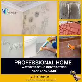 Professional Home Waterproofing Contractors Near B, Bengaluru