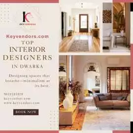 Interior Designer in Dwarka – Budget-Friendly Solu, ¥ 999