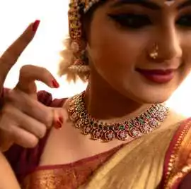 925 Silver Bharatanatyam Jewelry Pieces, Bengaluru