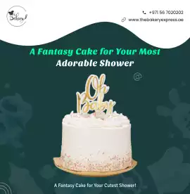 Cake to Celebrate Love and New Life, Dubai