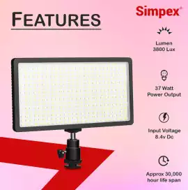 LED Camera Light for Photographers & Content , Barari