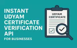 Udyam Certificate Verification API for Businesses, New Delhi