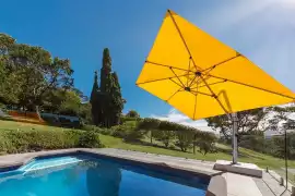 Enjoy All-Day Comfort with Our Cantilever Umbrella, Braeside