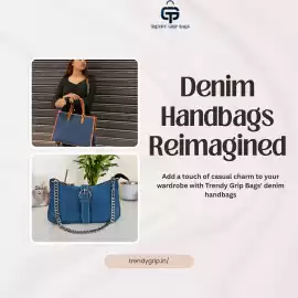 Denim Handbags Reimagined – House of Caera Style, Jaipur